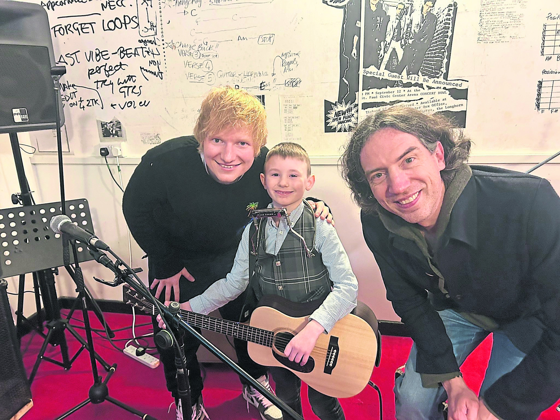 VIDEO: When Beragh boy Charlie struck a chord with Ed Sheeran