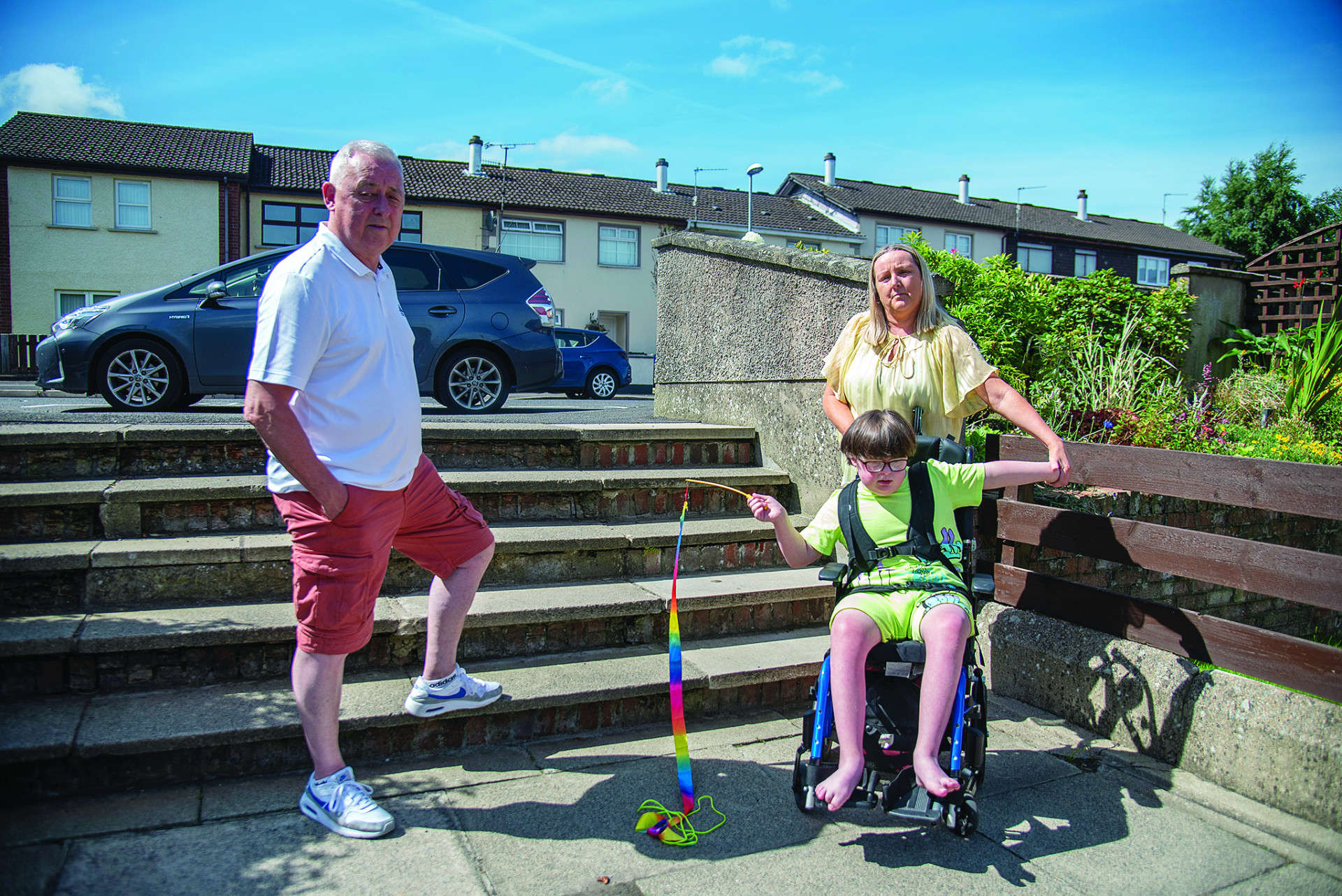 Strabane woman hails new ramp which will transform her son’s life