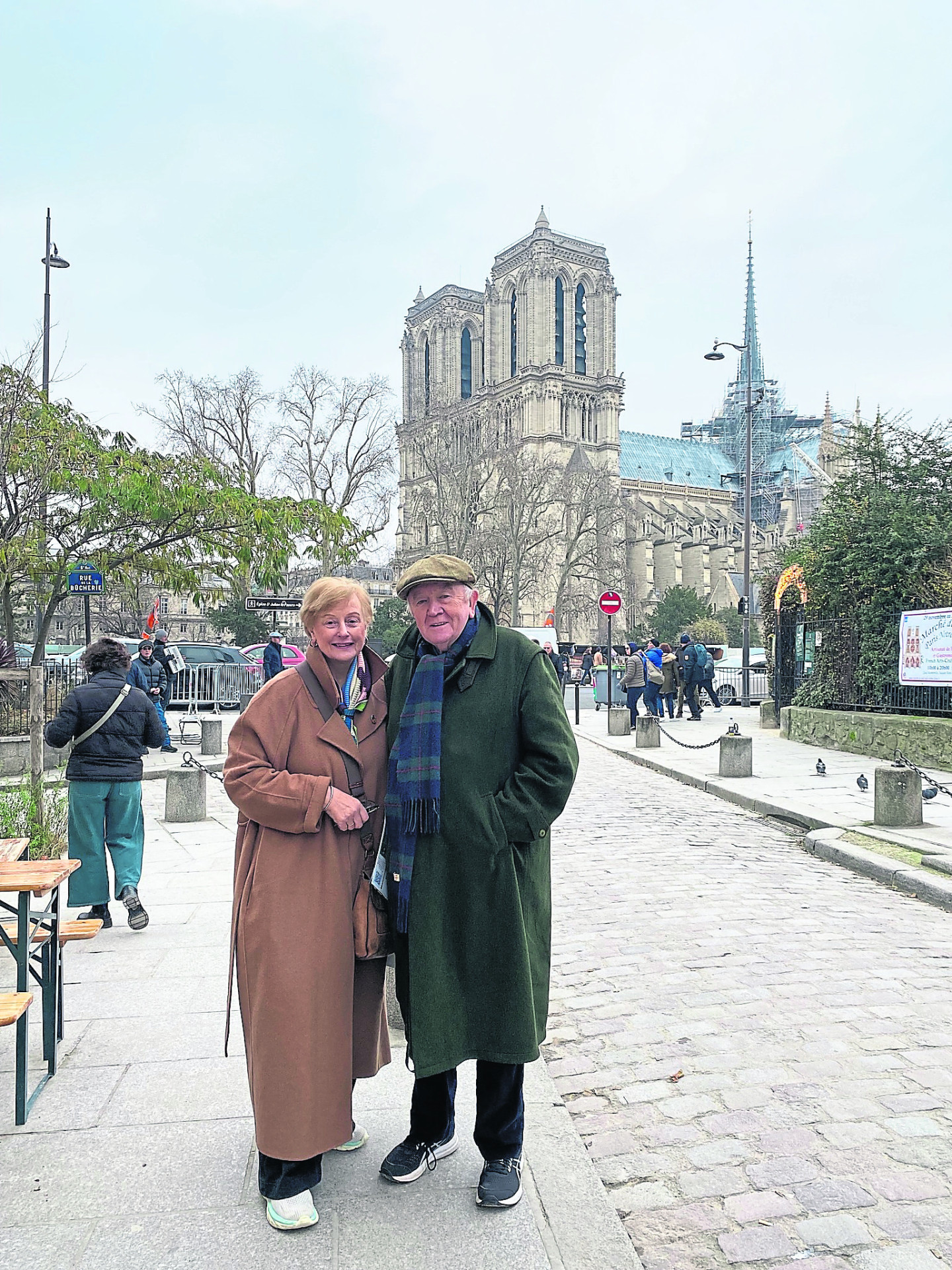 Strabane couple enjoy a wonderful trip to see restored Notre-Dame