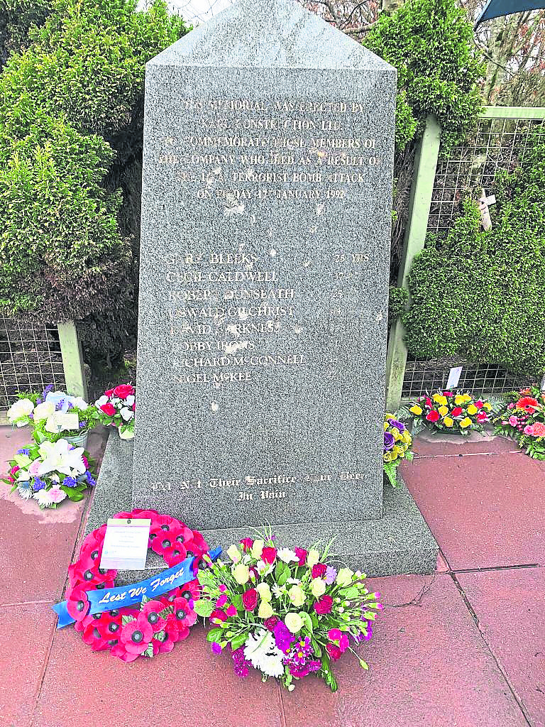 Anger over continued attacks on Teebane massacre memorial