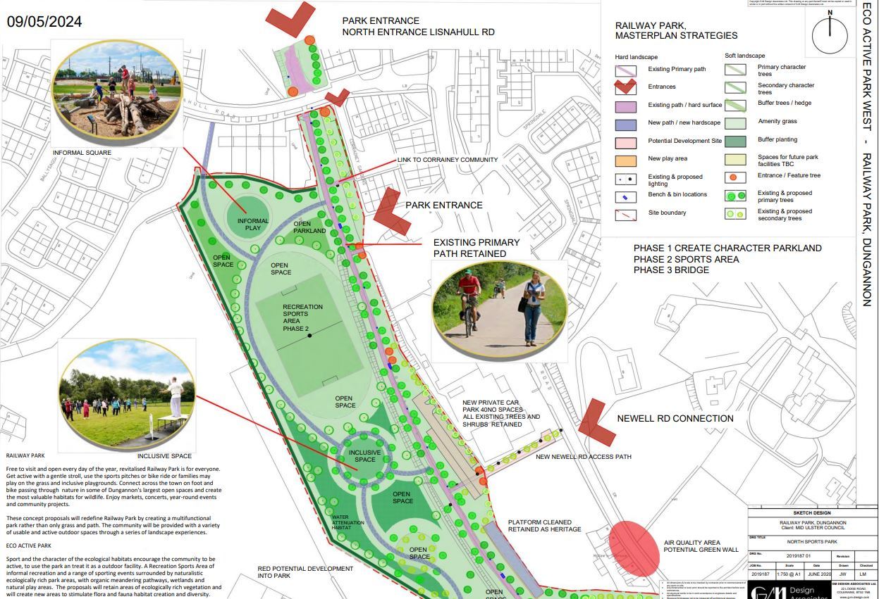 Council seeks contractor to manage Dungannon park plans