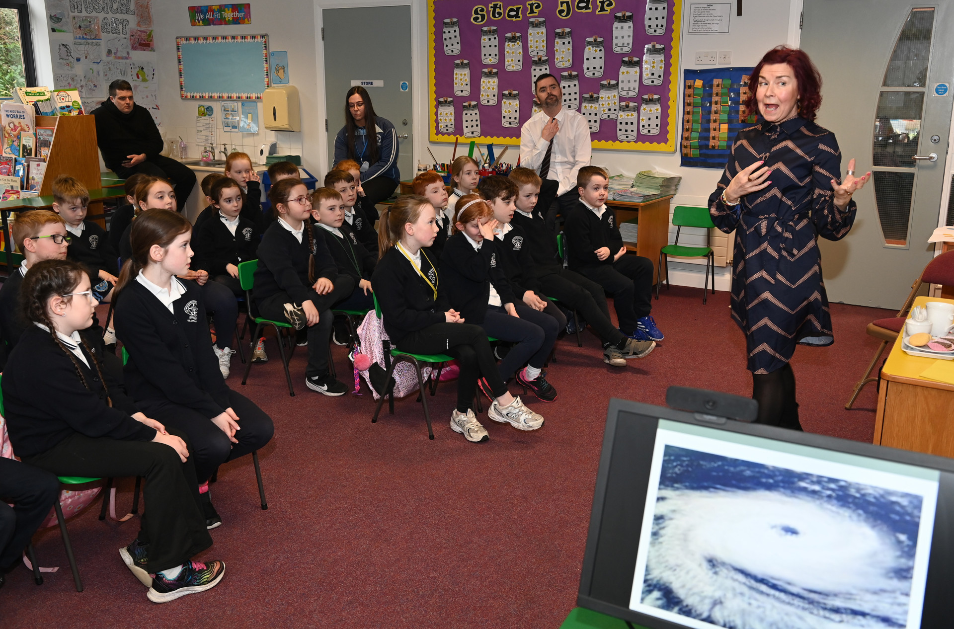 Weather lady Cecilia Daly ‘a ray of sunshine’ at St Mary’s