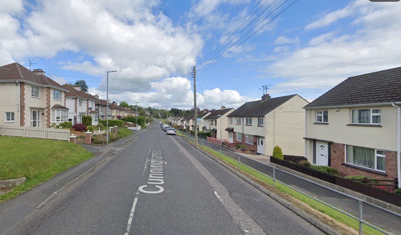 Four people rescued from house fire in Dungannon last night