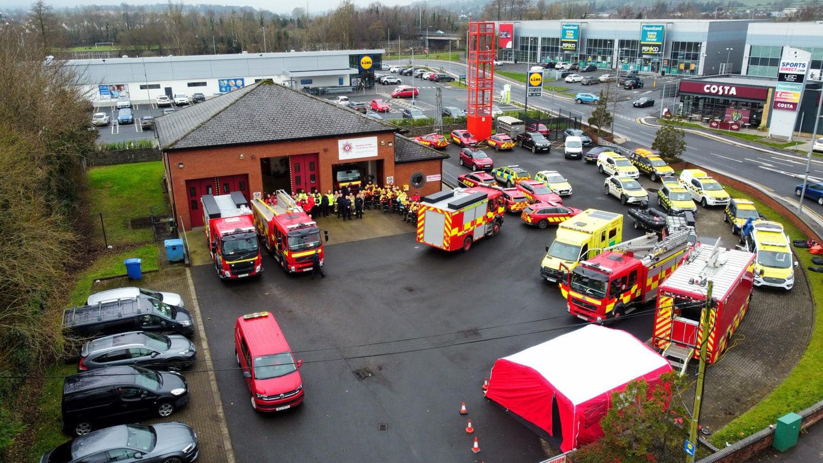 Major rescue operation exercise carried out on Mourne River