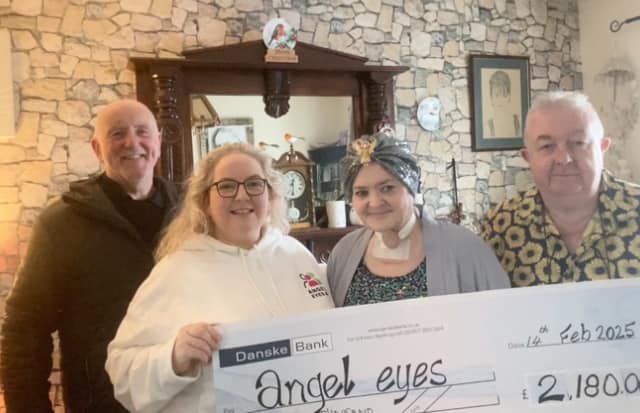 Sion Mills woman raises £2,000 for life-changing charity