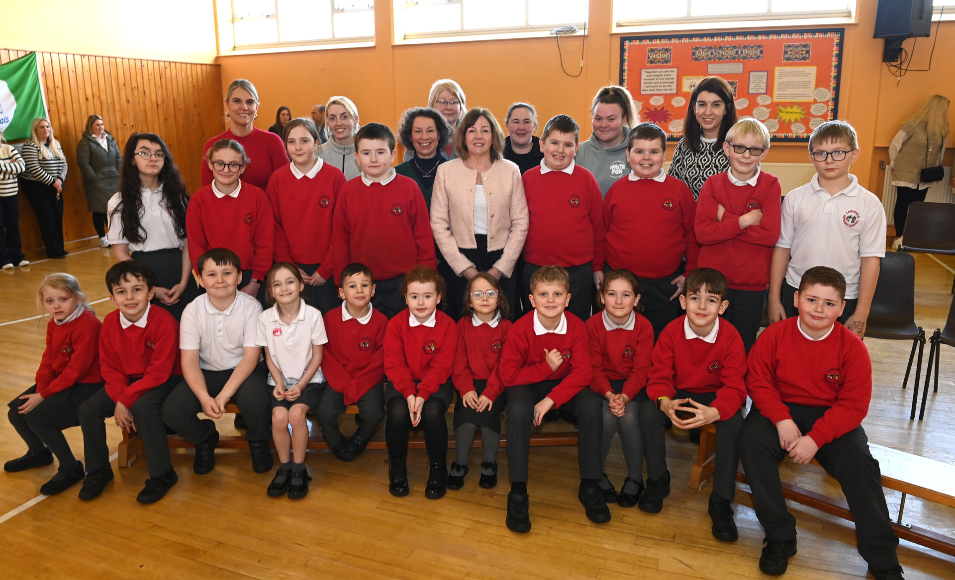 Popular employee at Drumquin school retires after nearly 30 years