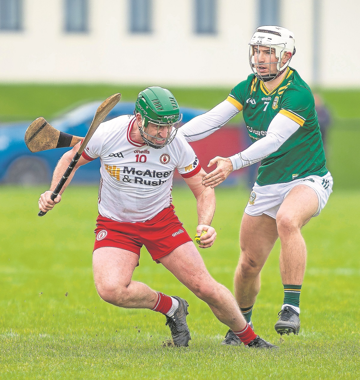 Battling hurlers are downed by the Royals in the league