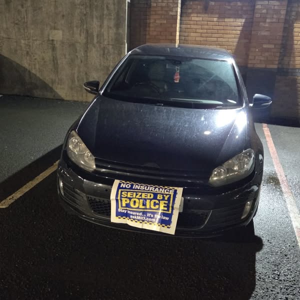 Police say car seized in Coalisland was a ‘danger’ to the public