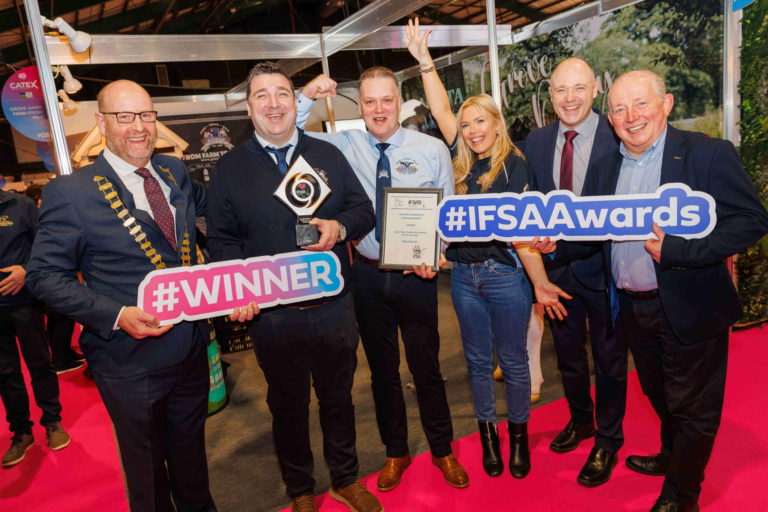 Castlederg dairy scoops major award at Dublin exhibition