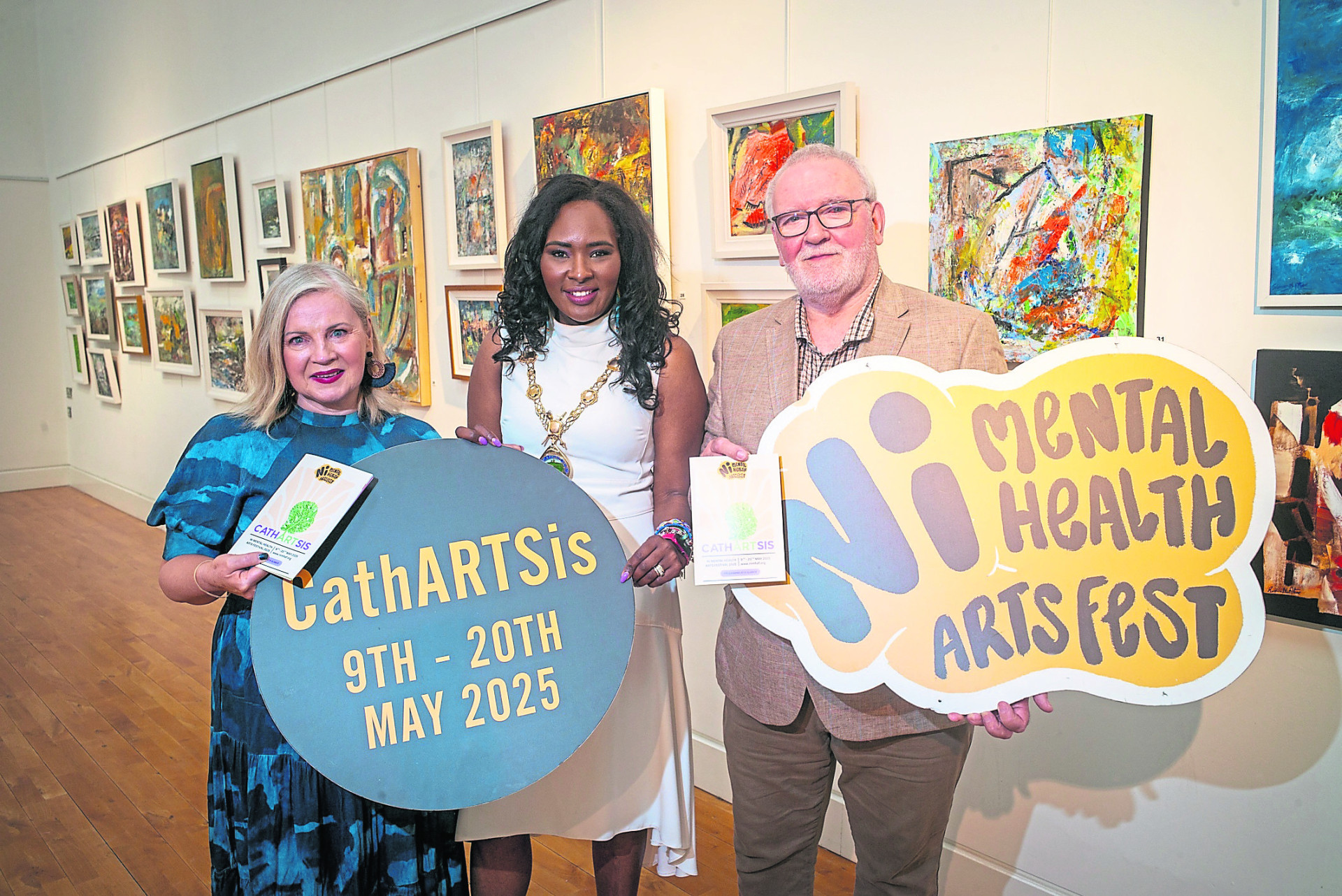 Strabane exhibition provides a break from ‘often chaotic’ world