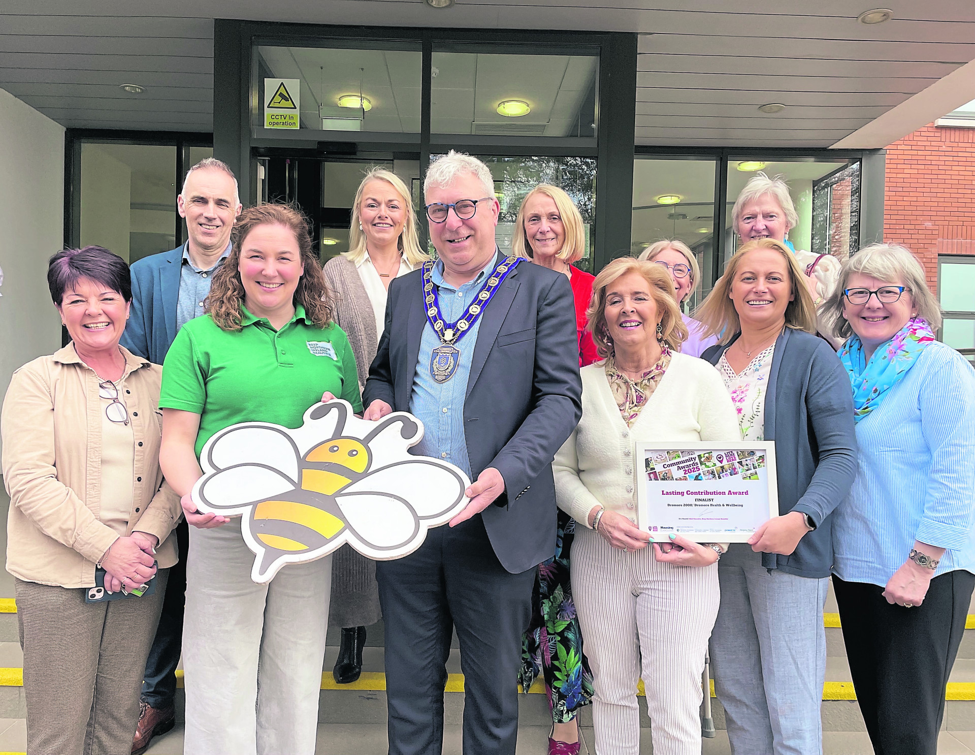 Omagh, Trillick and Dromore groups recognised at special event