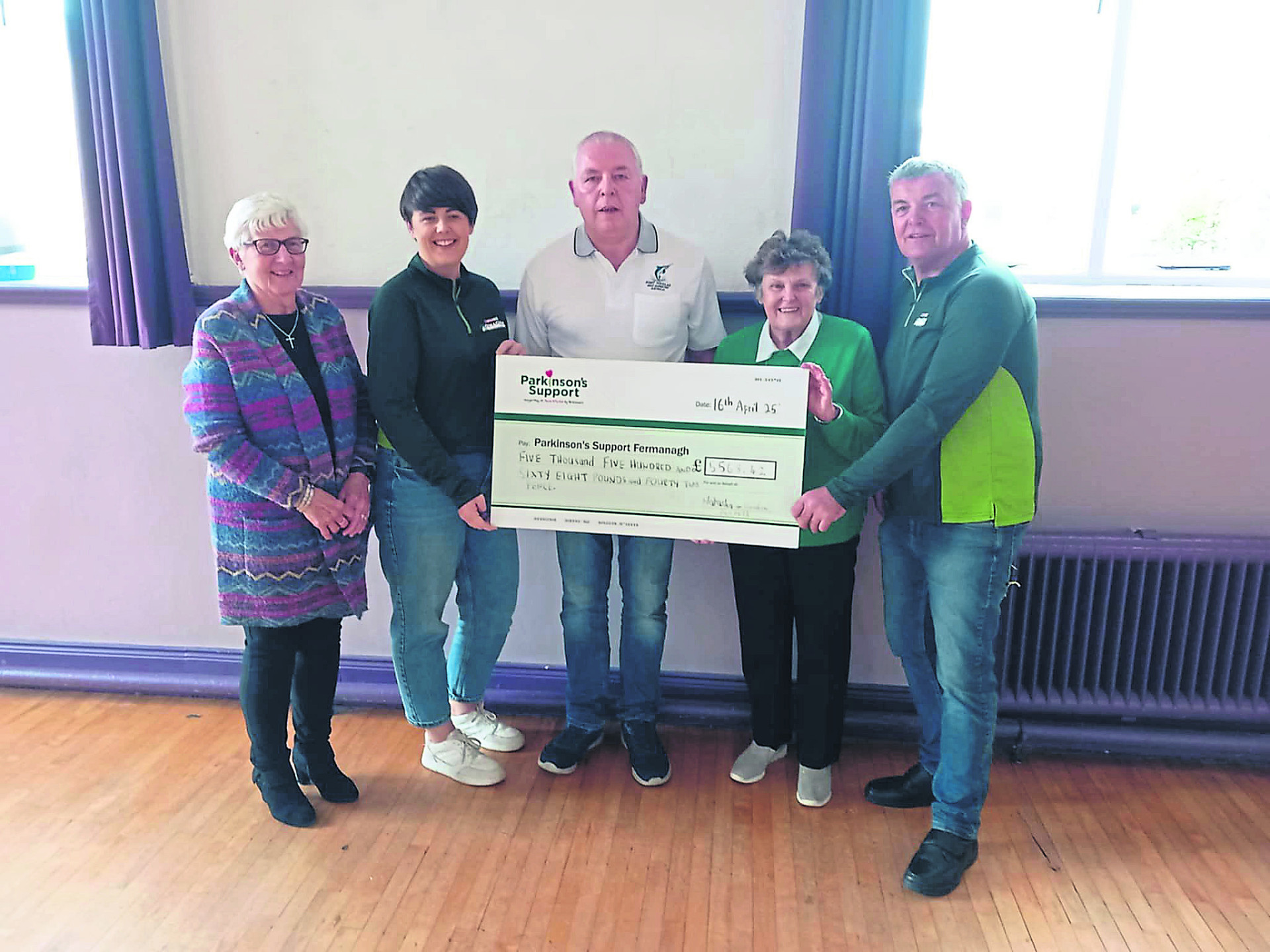 Dromore dad and daughter raise more than £5,000 for charity