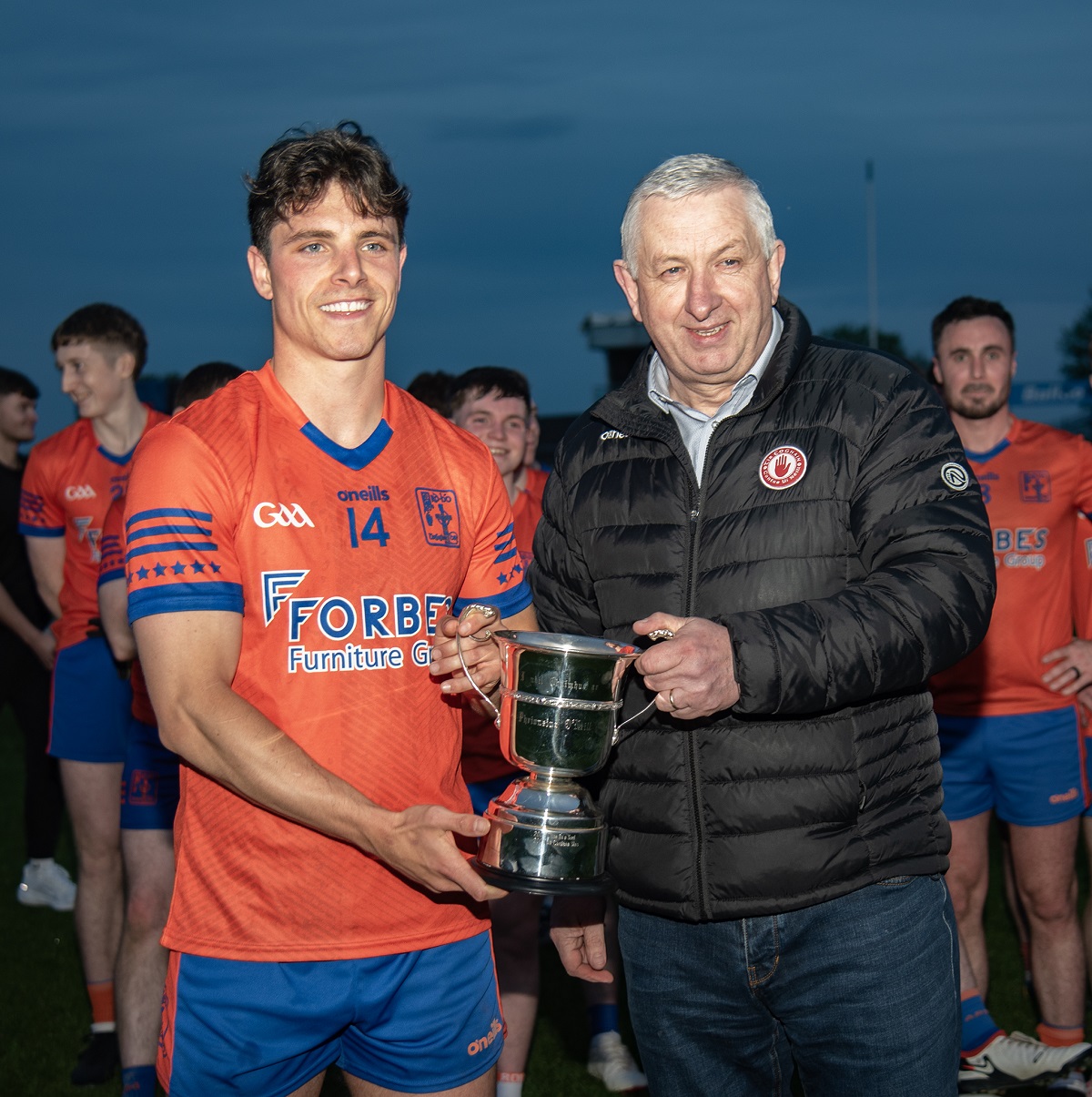 Ardboe edge out St Enda’s in exciting Frank O’Neill Final