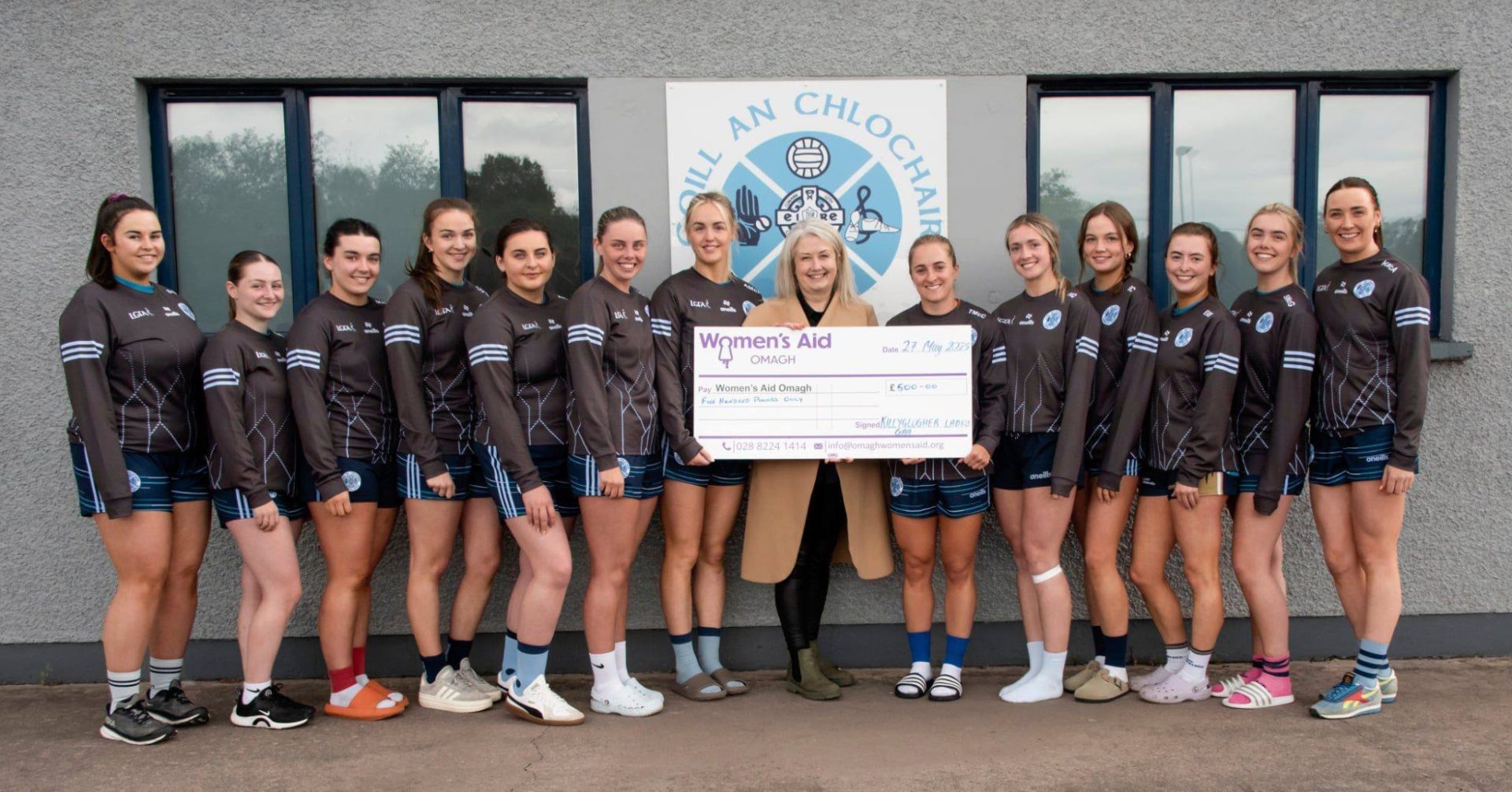 Two charities benefit from Killyclogher ladies’ brave abseil