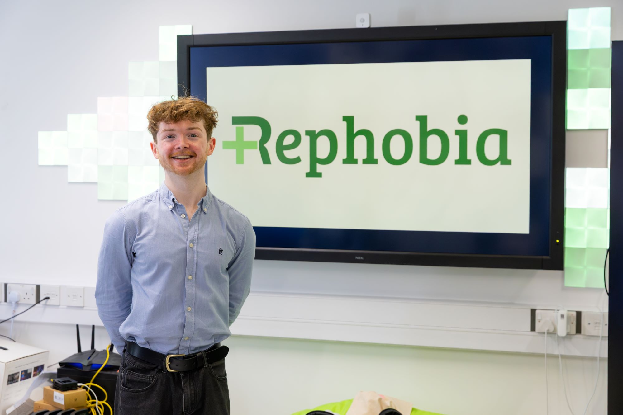 Strabane student wants to help people overcome their phobias