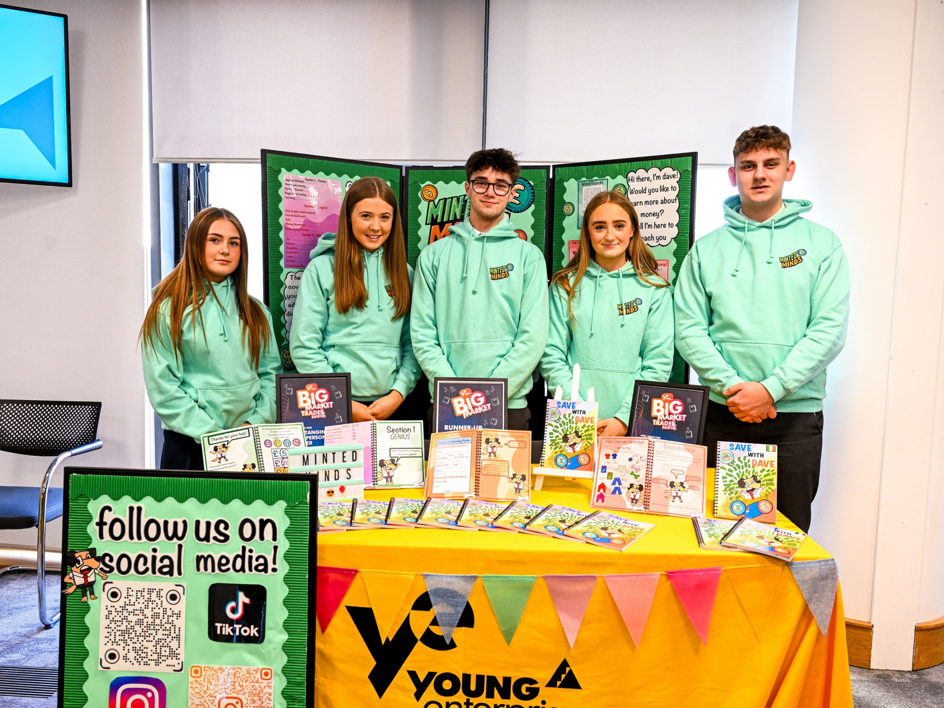 Omagh students help kids learn about looking after their money