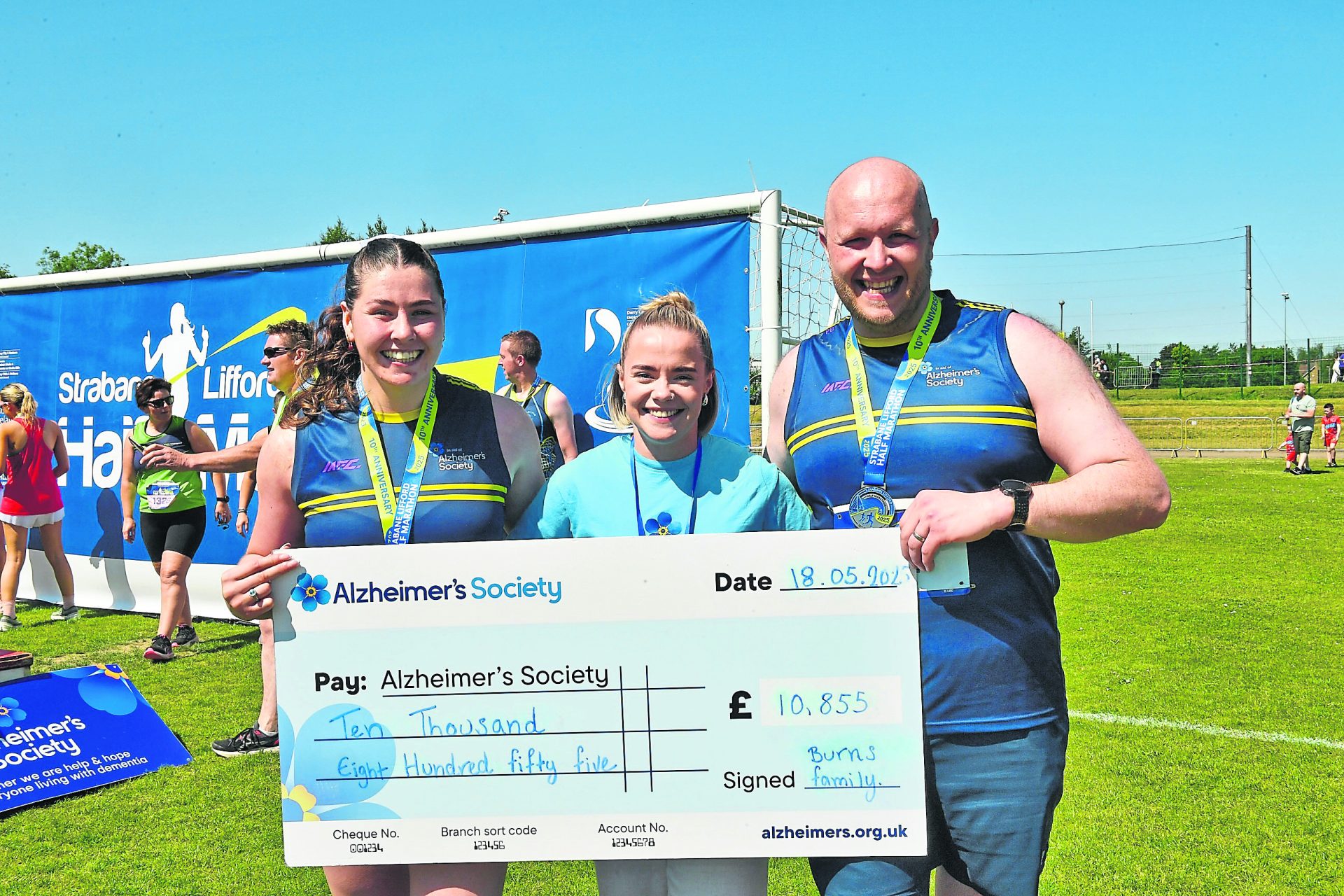 Strabane siblings raise £10,000 in memory of their beloved sister