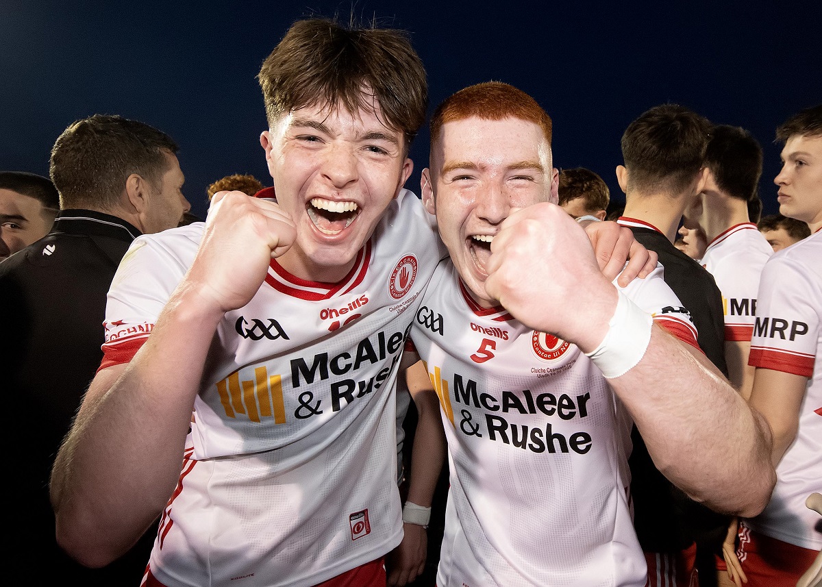Quinn hungry for more success with Tyrone Under-20s