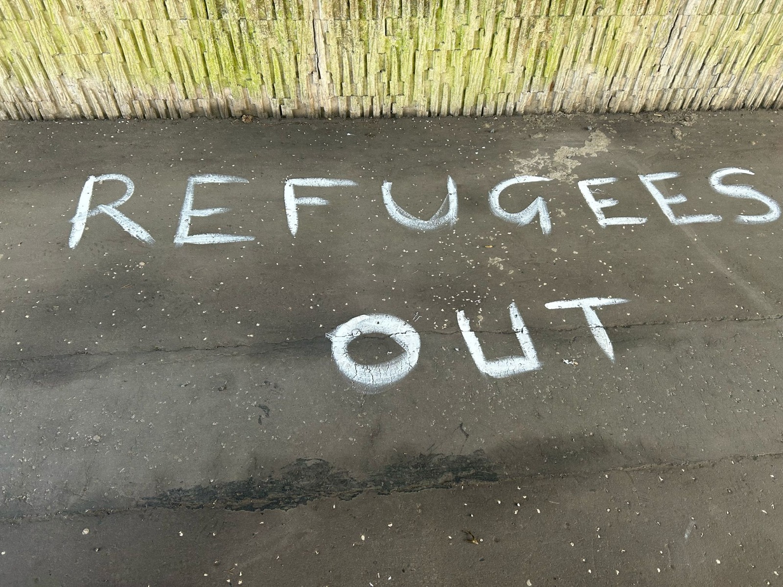 Omagh meeting organised following racist graffiti incidents