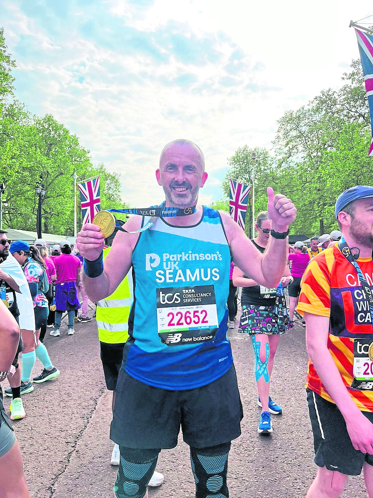 Strabane man’s marathon effort raises £5,000 for charity