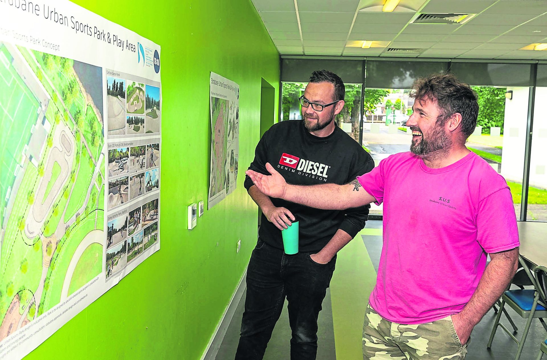 People wanted to help design Strabane’s proposed skate park