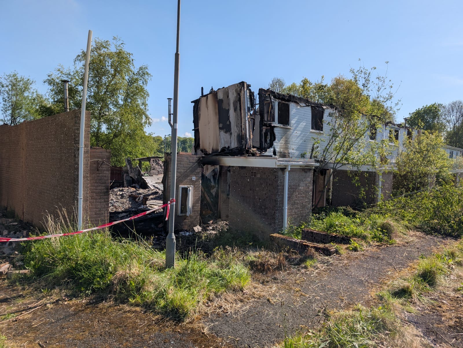 Former Omagh army base attacked again by arsonists