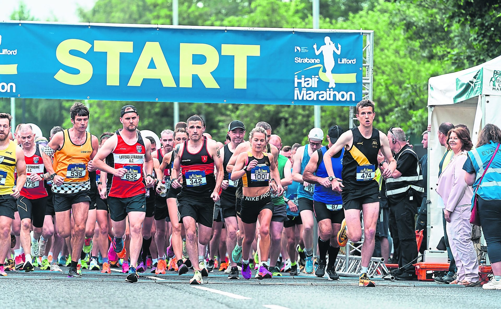 Traffic warning ahead of major road run in Strabane this weekend