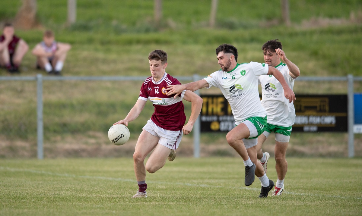 Four Bogue goals helps Clogher past Drumragh