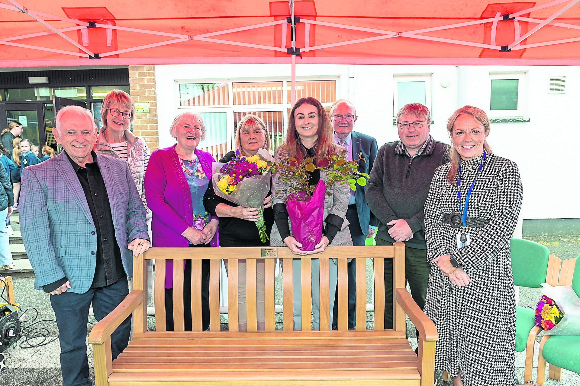 Special tribute to much-loved former employee at Strabane school