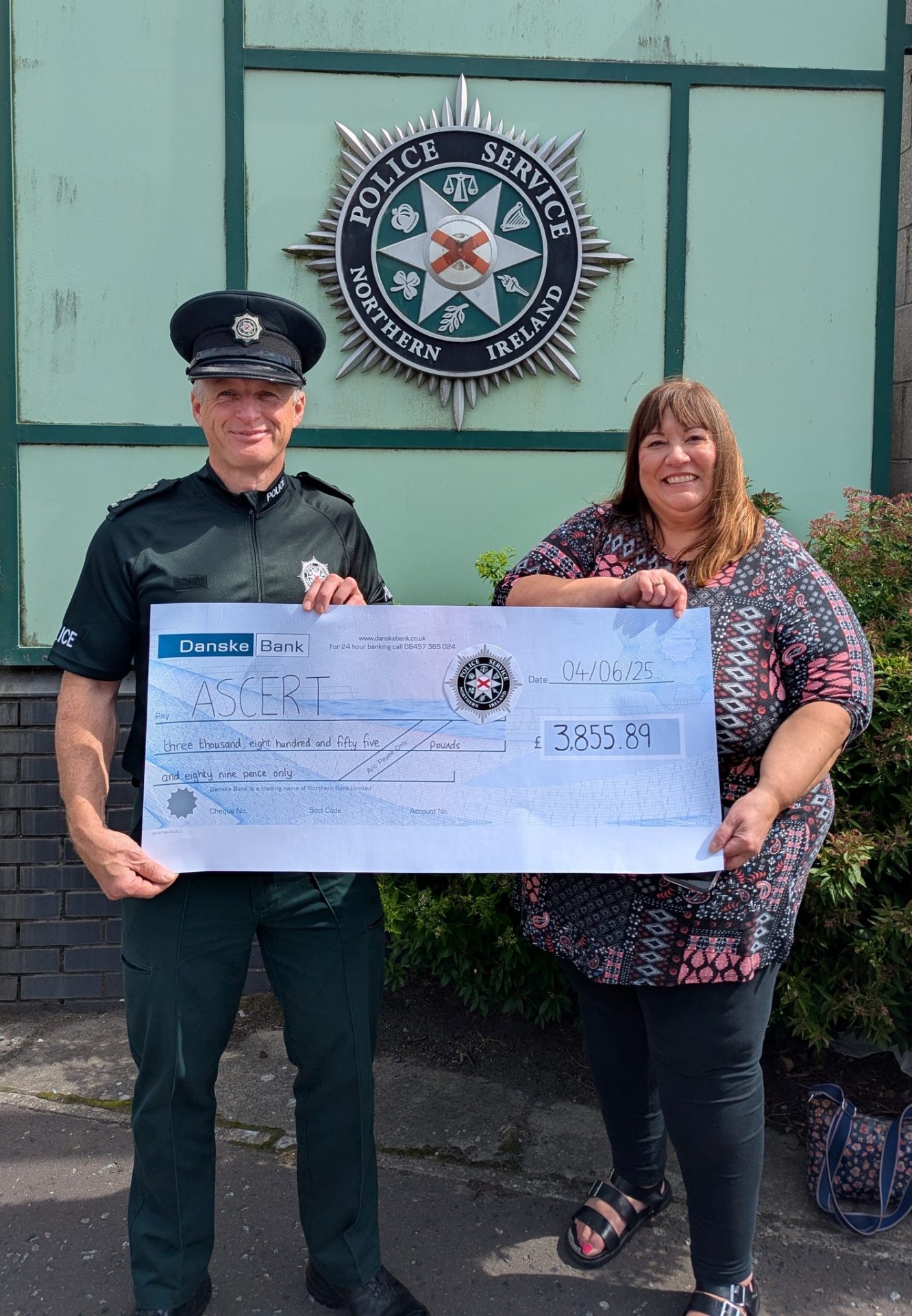 Cash seized from drug dealers put to good use in Omagh