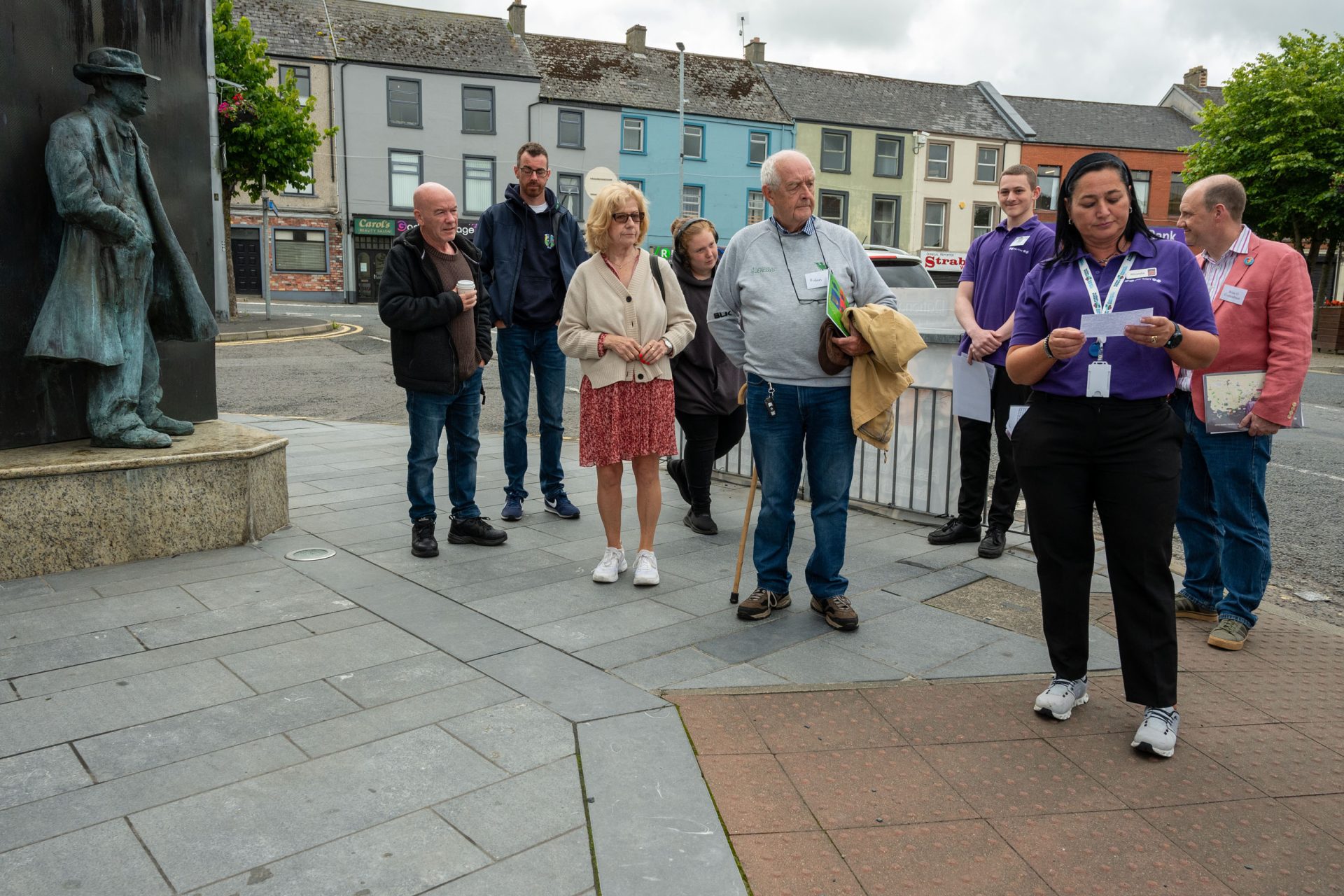 Fans get to visit childhood home of renowned Strabane writer