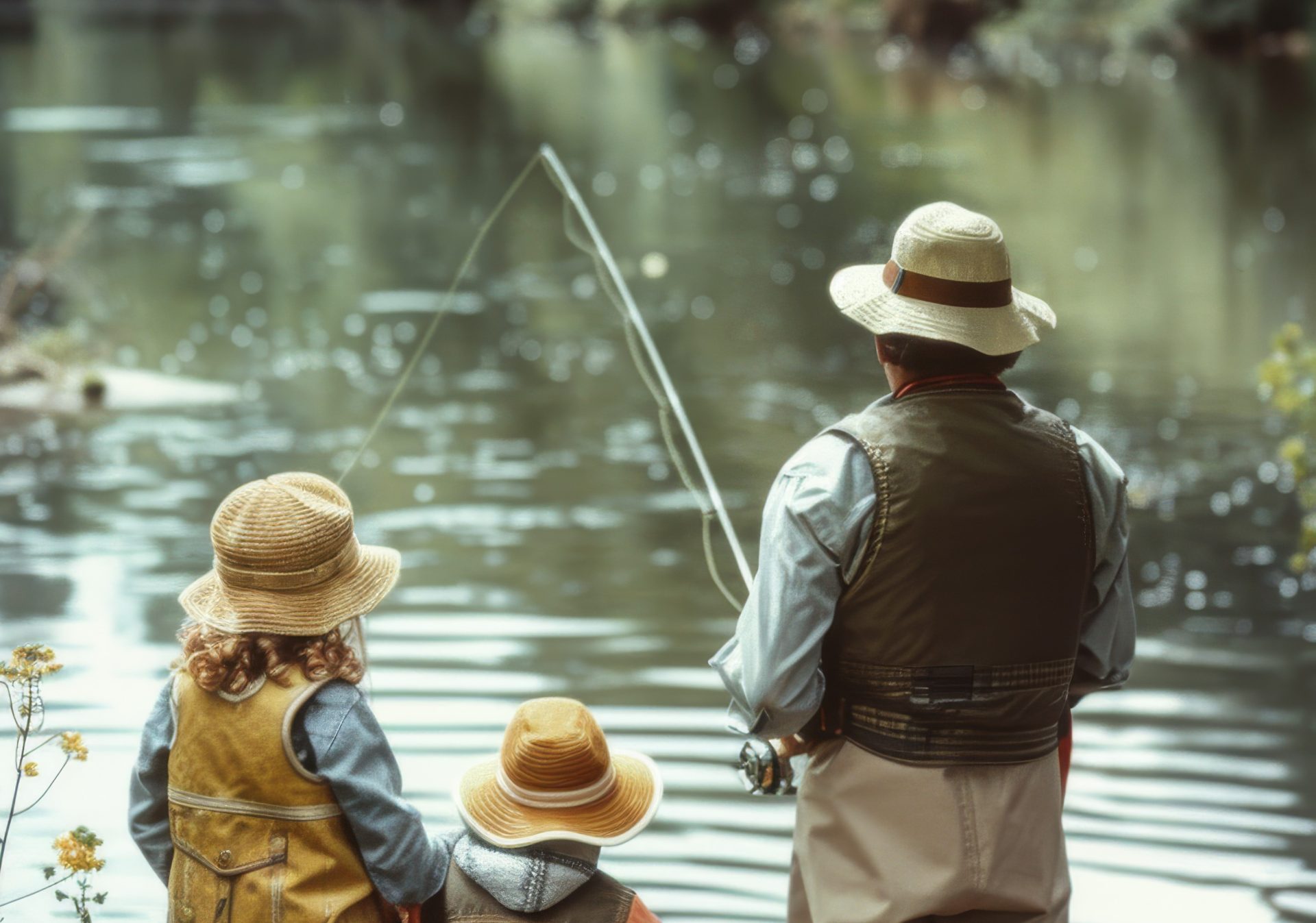Free lessons for young people who want to go fishing