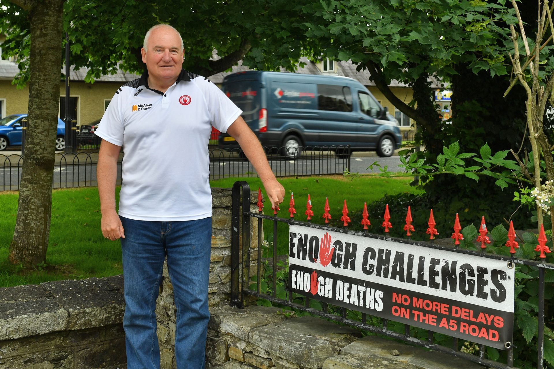Sion man almost killed on A5 criticises MLAs over road delays