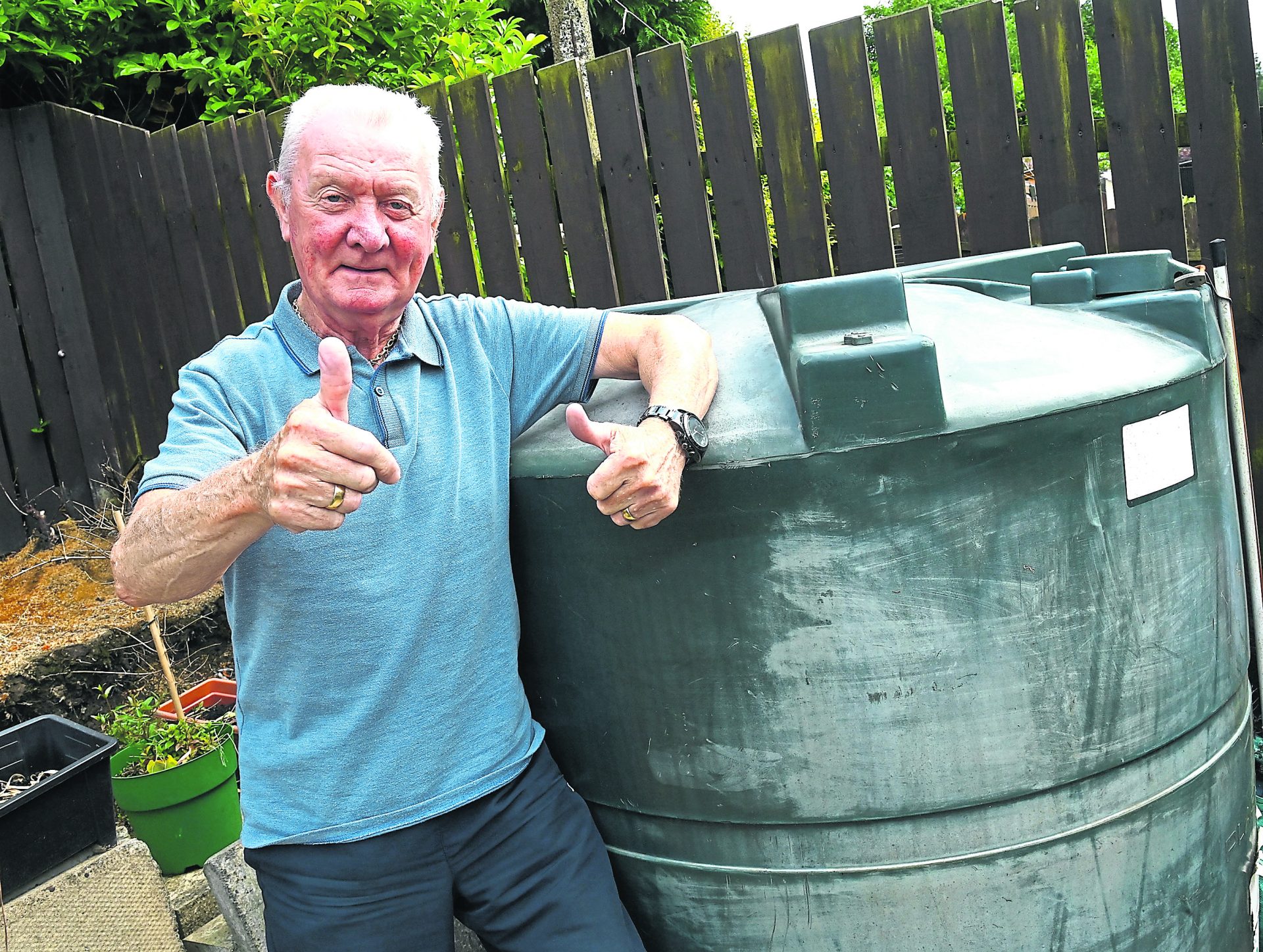 Omagh man delighted to be getting the winter fuel payment back