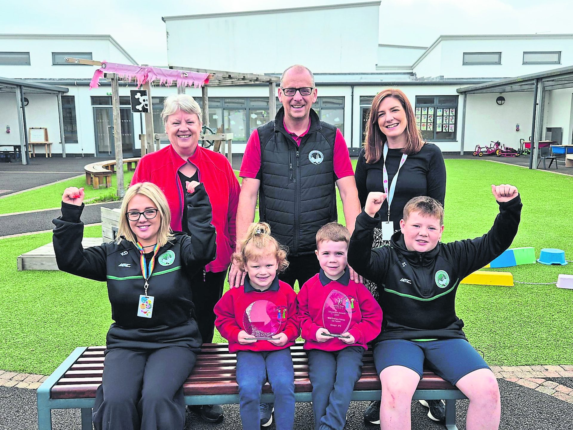 Double success for Omagh school at prestigious awards event