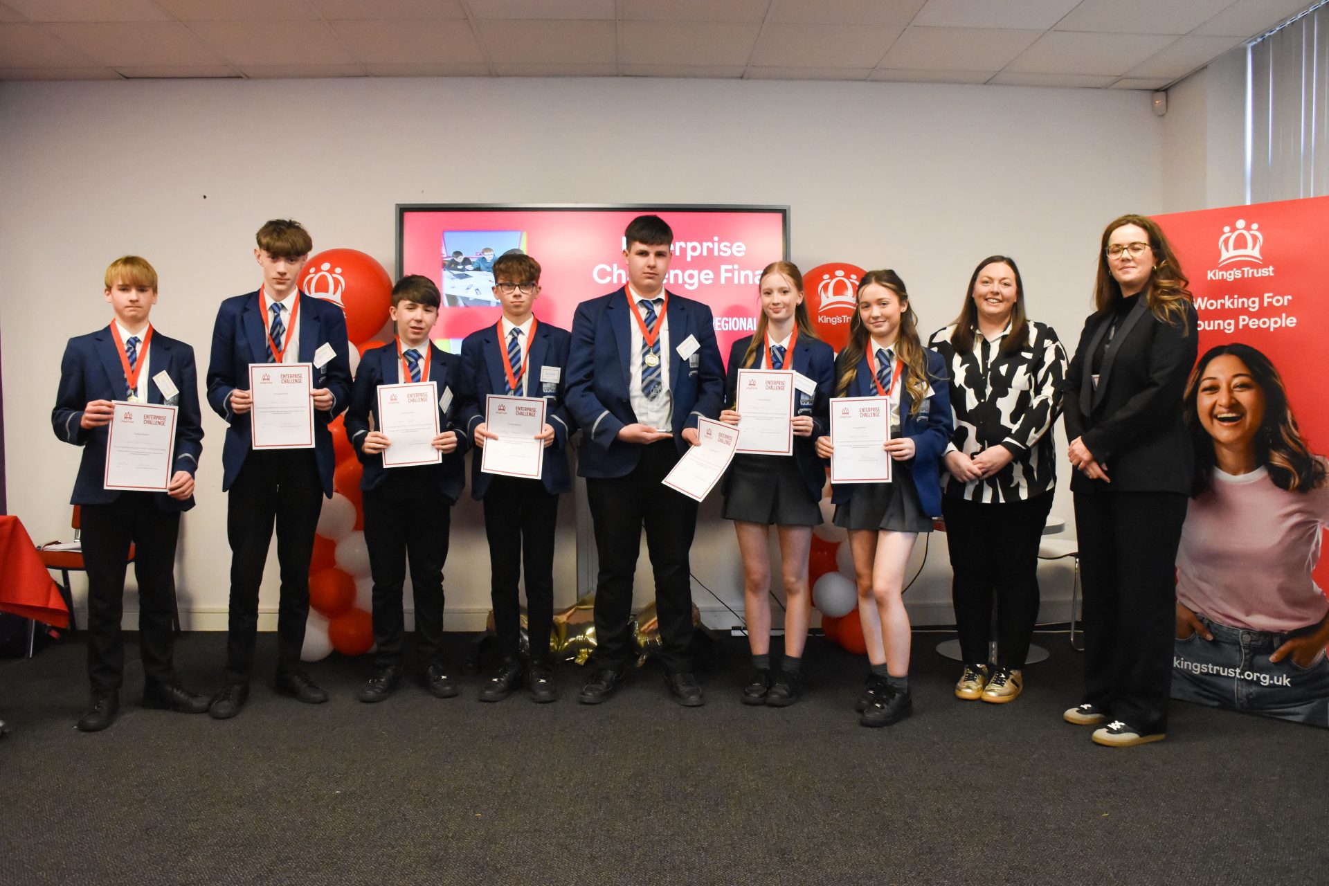 Strabane students all business after winning top award