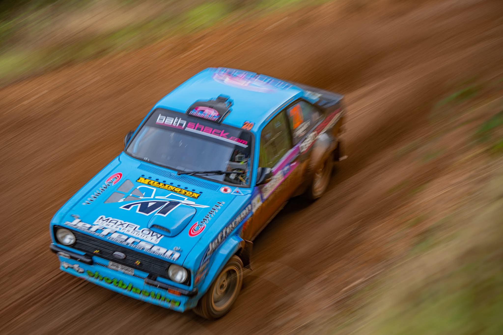 Kellys overcome Customs issues to enjoy forest rally Down Under
