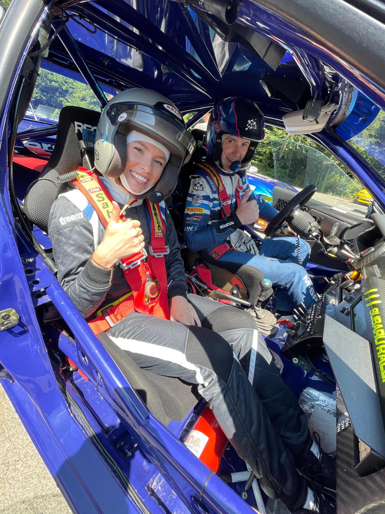 Jon Armstrong got to experience the ‘real McRae’ at Goodwood