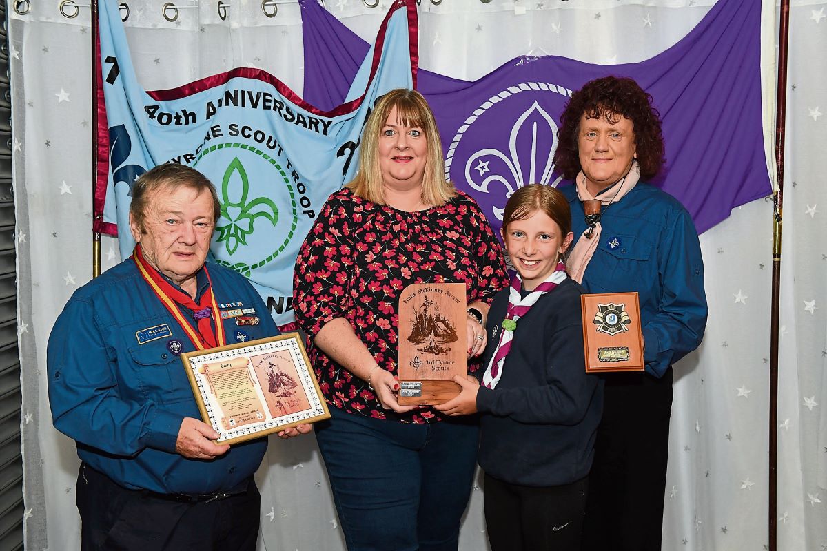 3rd Tyrone Scouts celebrate youth achievements