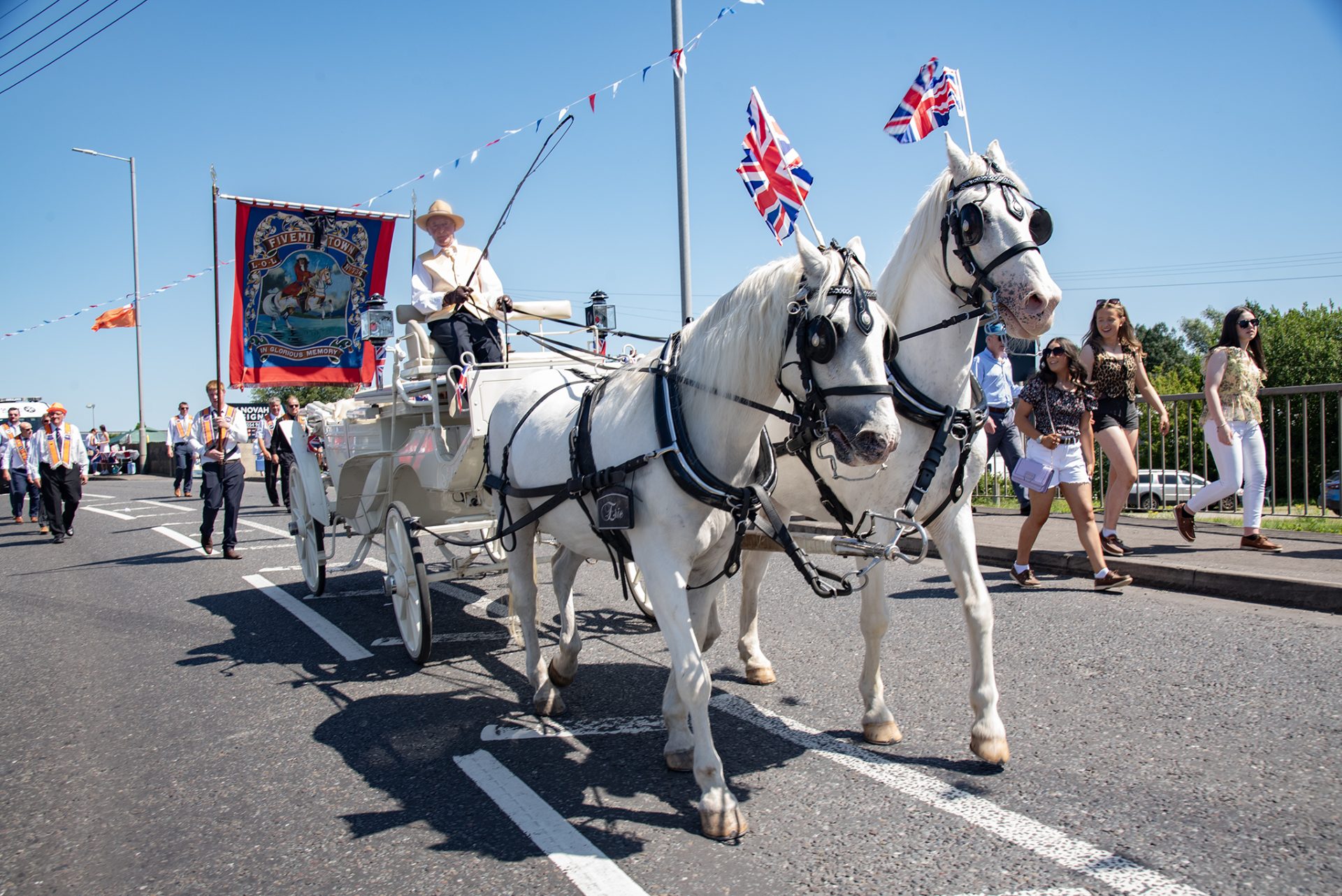 Twelfth of July celebrations in Augher