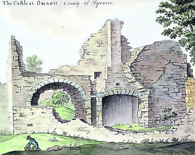 First opportunity to see artwork featuring Tyrone castles