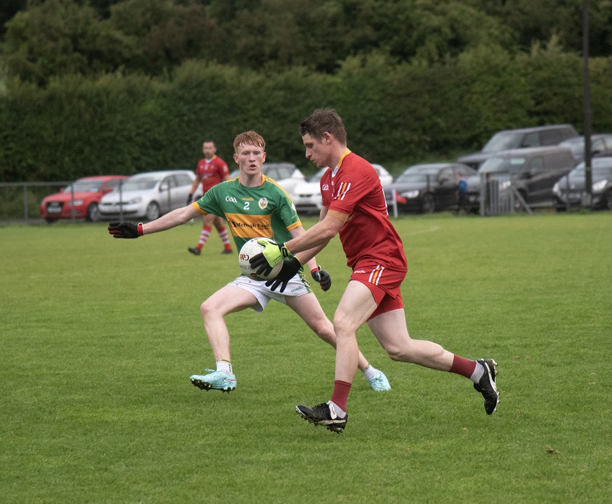 Beragh open daylight on Aghyaran late on