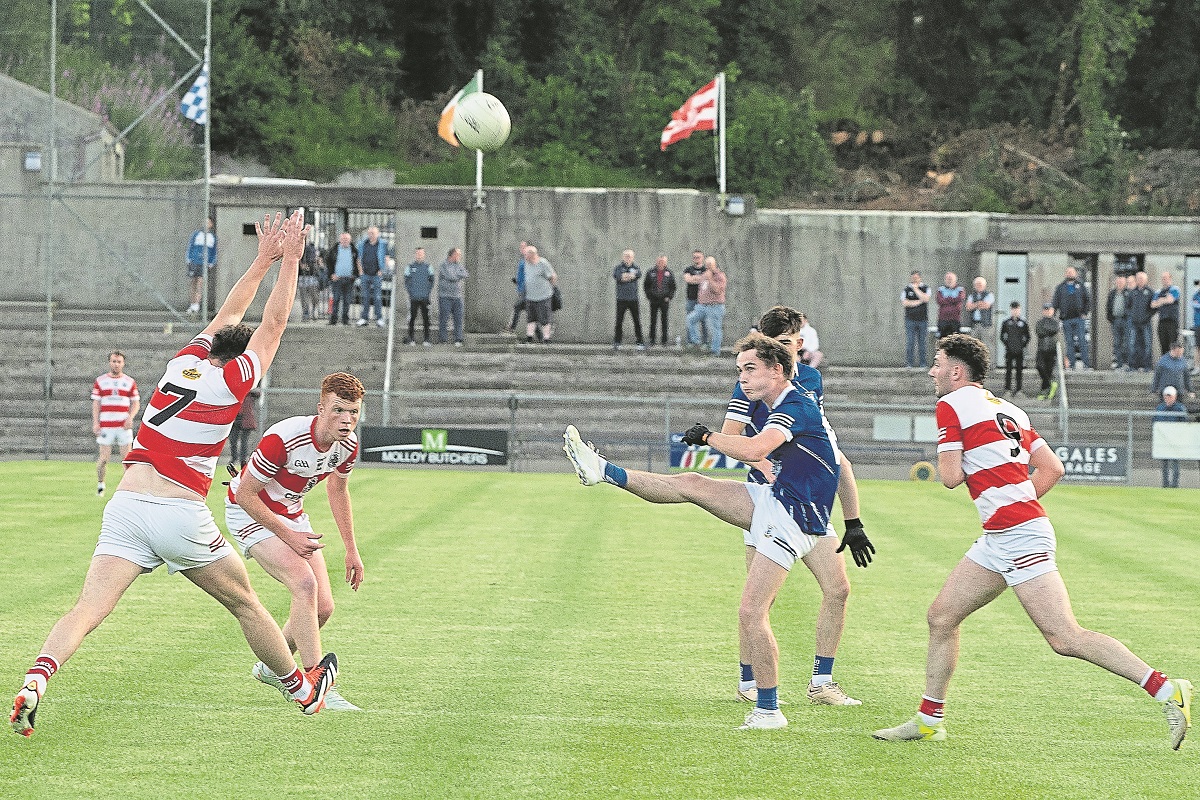 Dromore hot-shot Dillon scores 16 points against Moortown