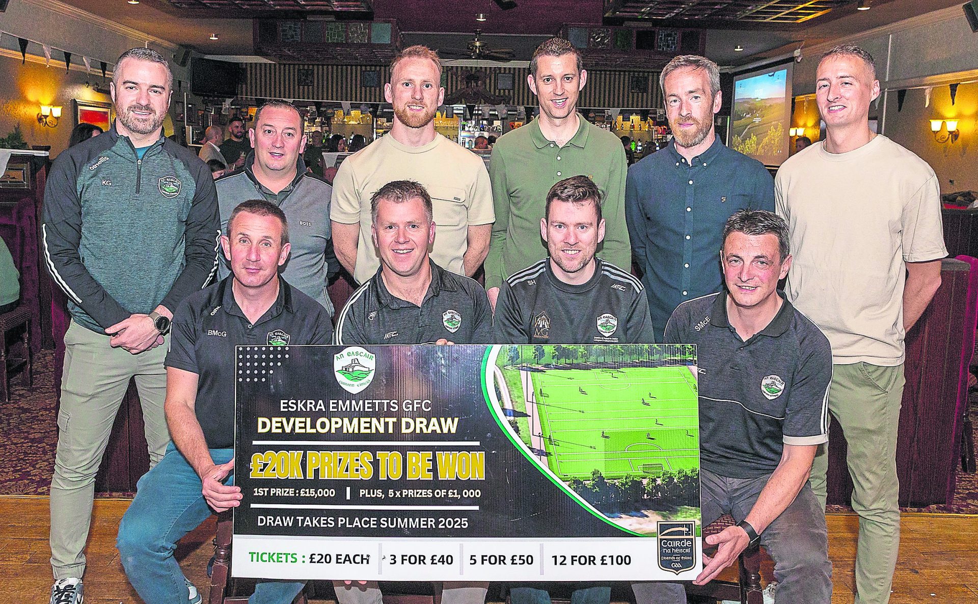 Tyrone GAA club raises almost £500,000 for its new facilities