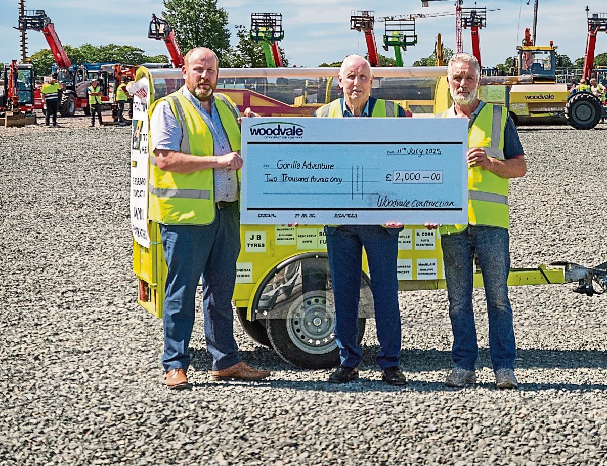 Tyrone man giving back to charities who helped him at tough times