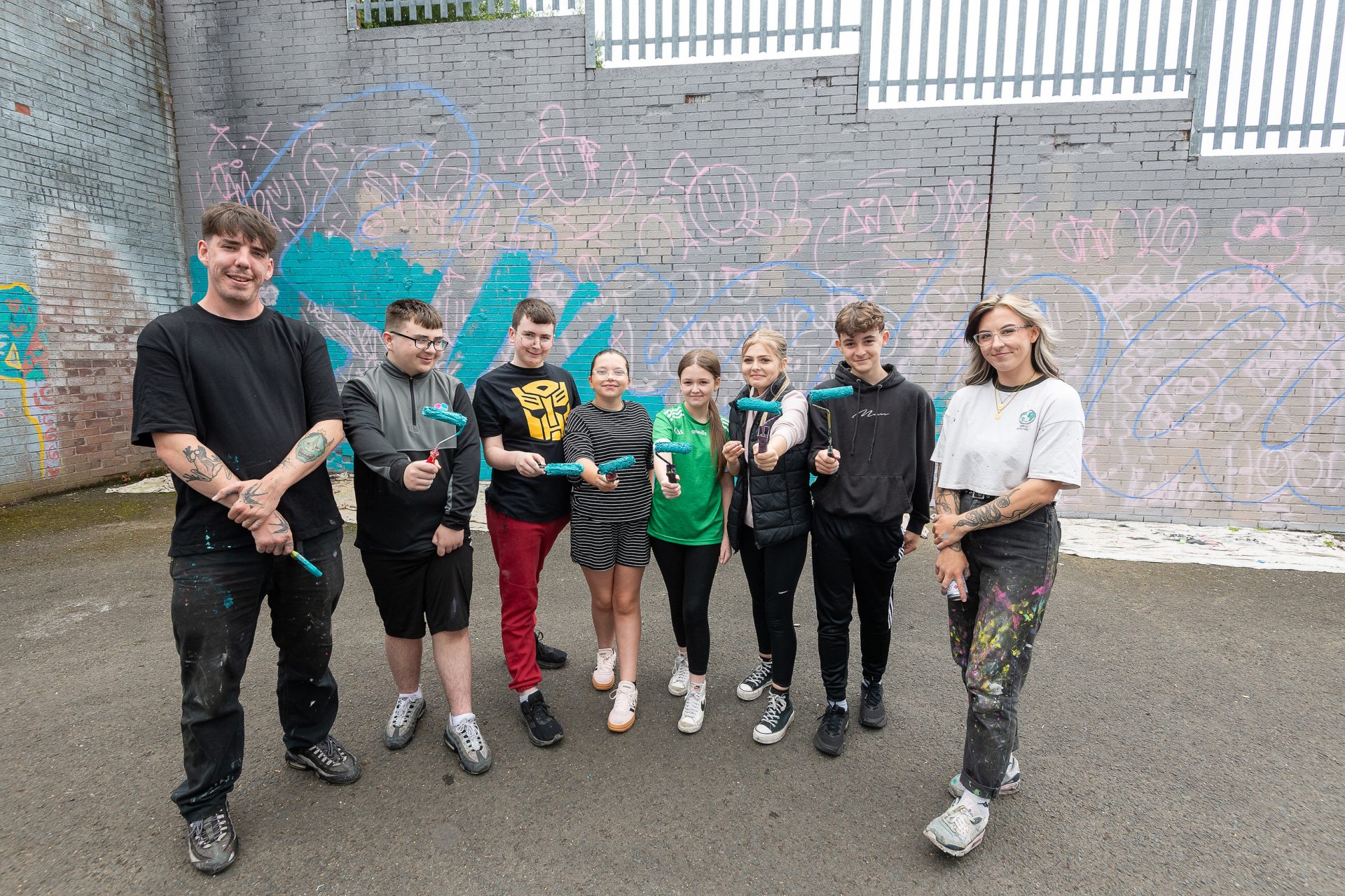 New mural celebrating best of Strabane to be unveiled today