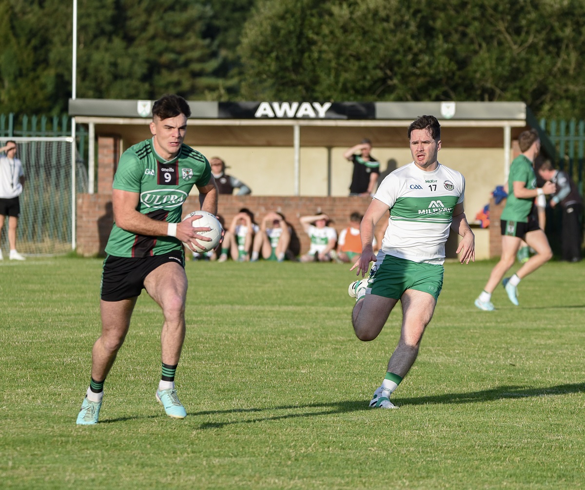 Naomh Eoghan manager McHugh delighted with team progress