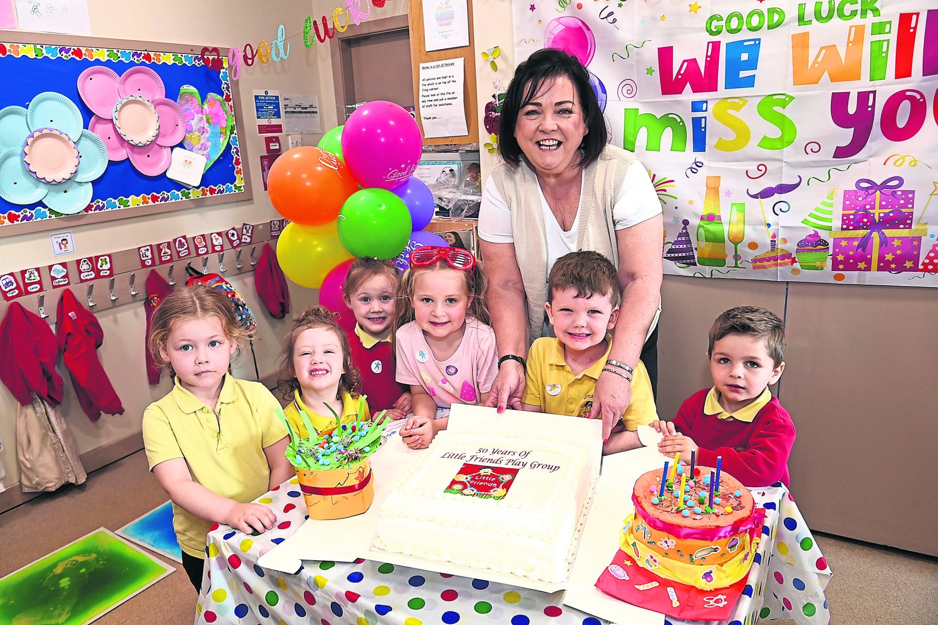 Omagh playgroup leader retires after 25 years service