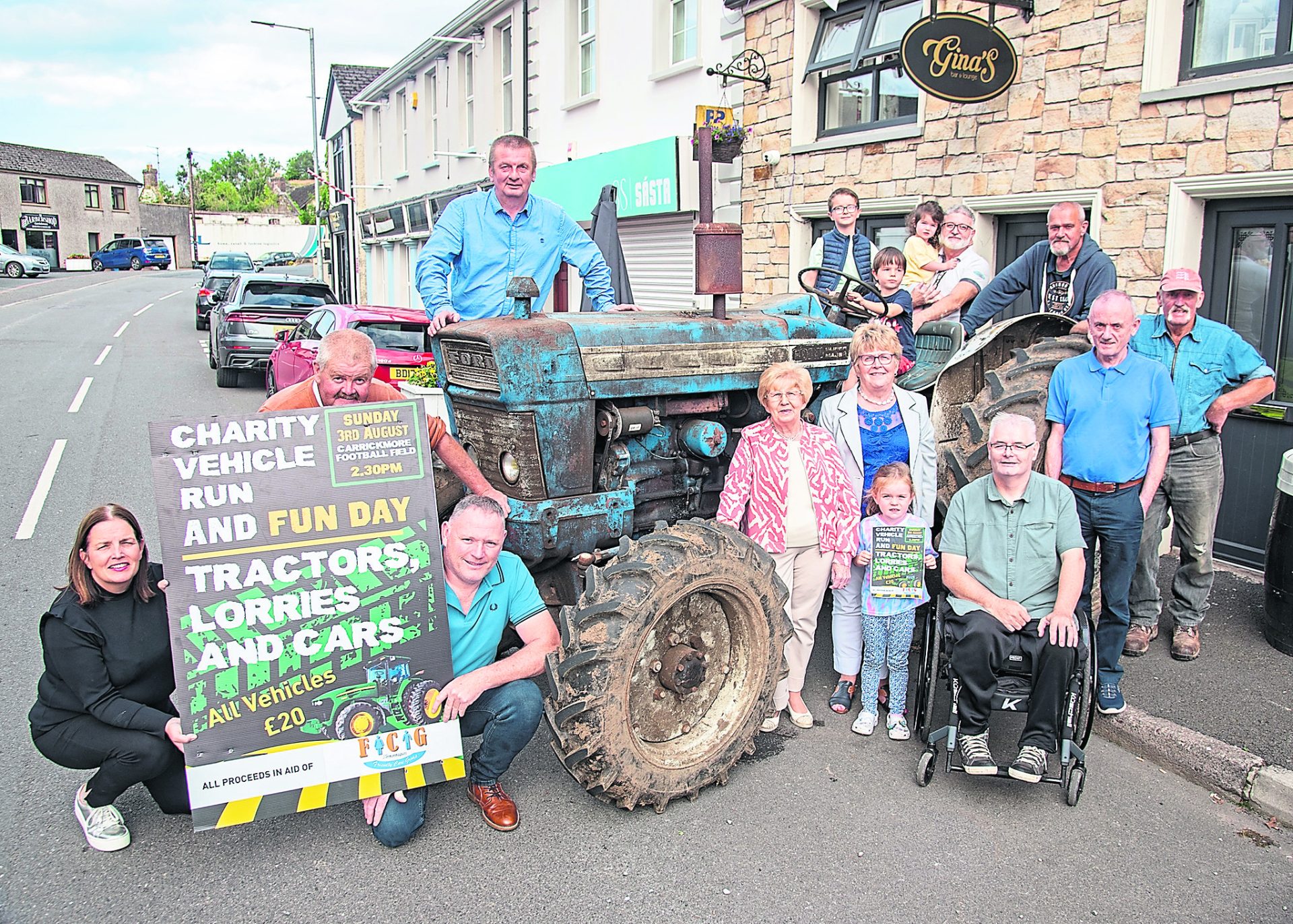 Bring your tractors, cars and bikes to Carrickmore on Sunday