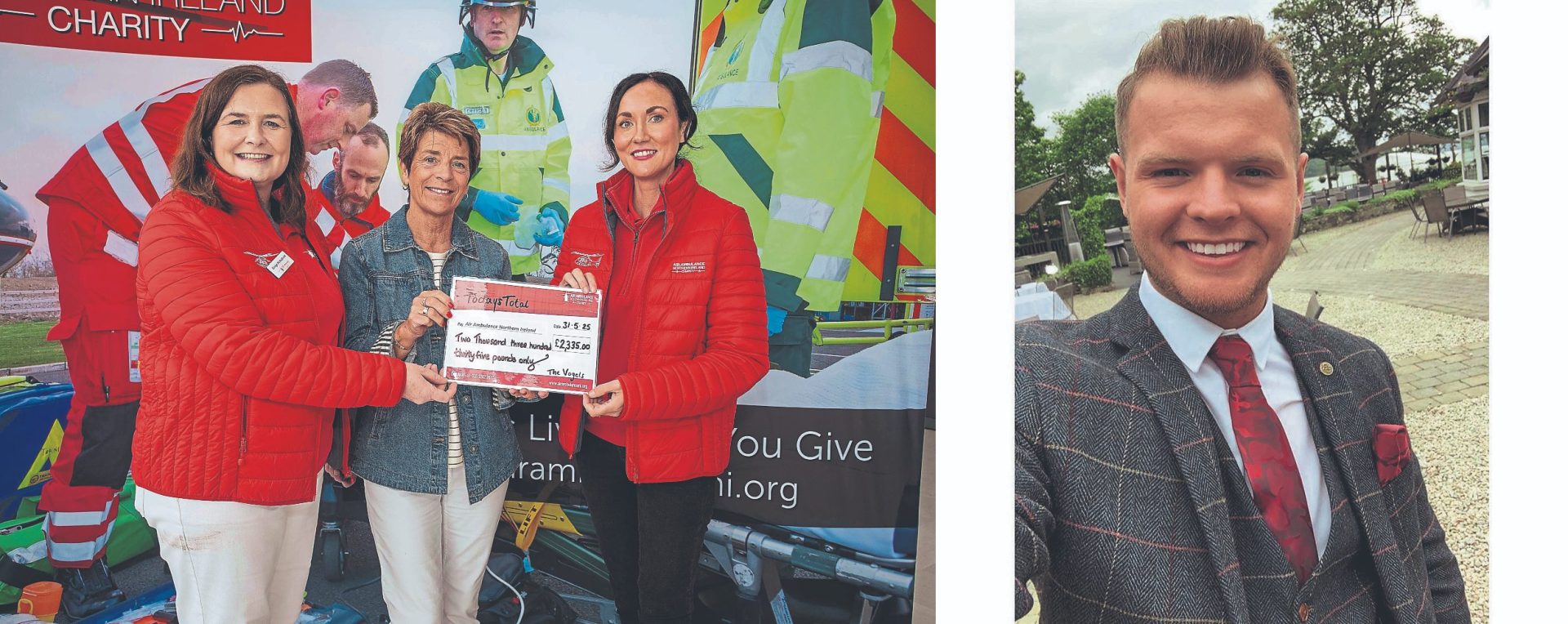 Family’s ongoing tribute to son powers support for Air Ambulance